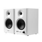 MR4 Powered Studio Monitor Speakers, White (Pair)