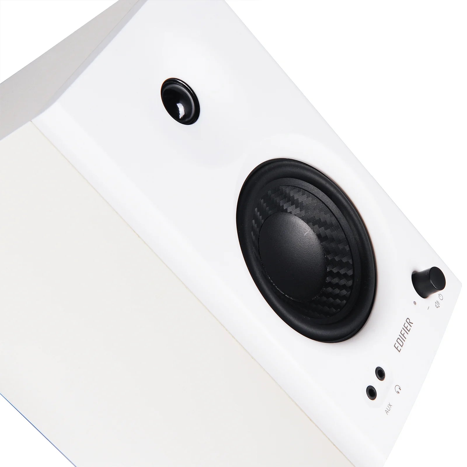 MR4 Powered Studio Monitor Speakers, White (Pair)