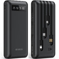 20000Mah Power Bank Portable Charger with Cables Compatible for Iphone, Android Cell Phone