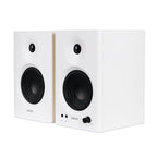 MR4 Powered Studio Monitor Speakers, White (Pair)